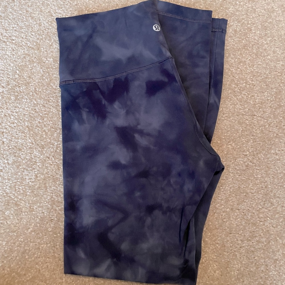 LULULEMON Wunder Train Navy Blue Diamond Dye✨✨
